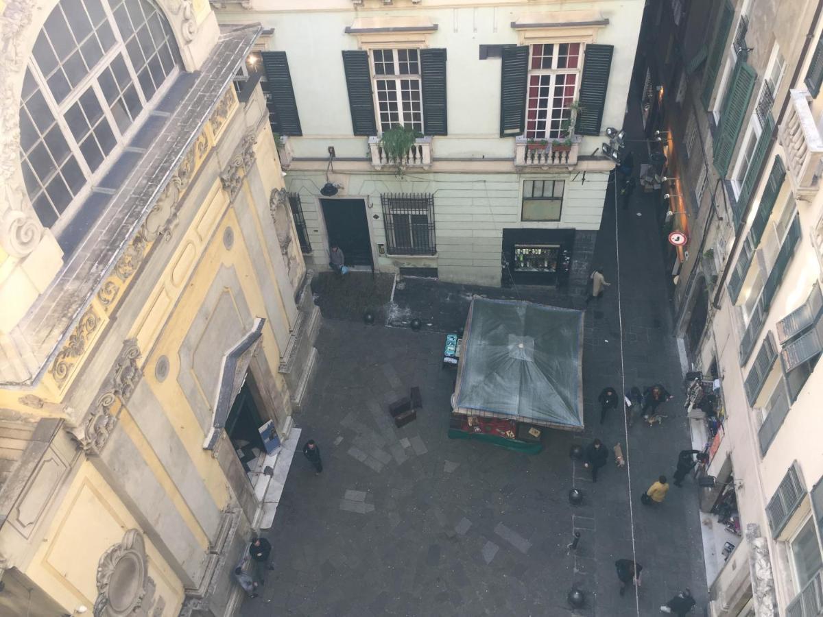 B&B Dormire Dai Grimaldi Genua Exteriör bild