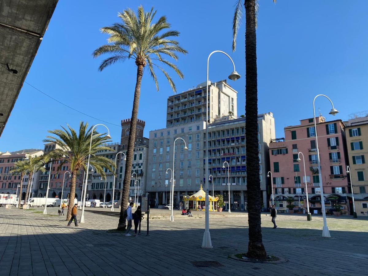 B&B Dormire Dai Grimaldi Genua Exteriör bild