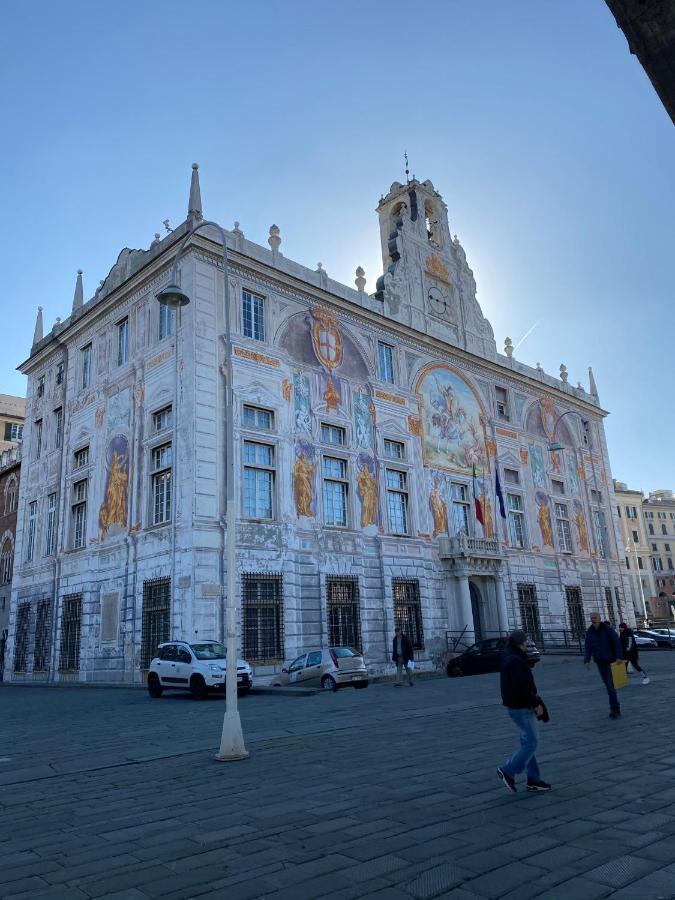 B&B Dormire Dai Grimaldi Genua Exteriör bild