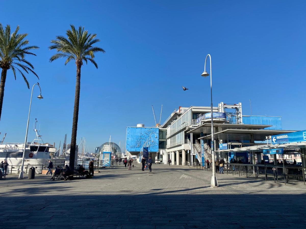 B&B Dormire Dai Grimaldi Genua Exteriör bild