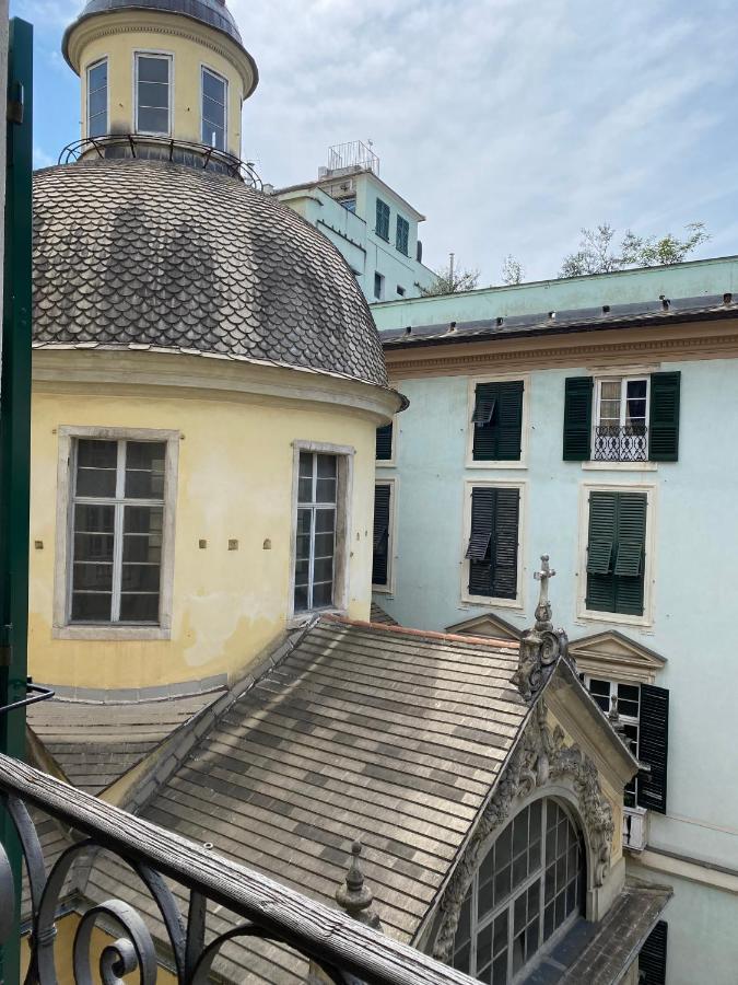 B&B Dormire Dai Grimaldi Genua Exteriör bild