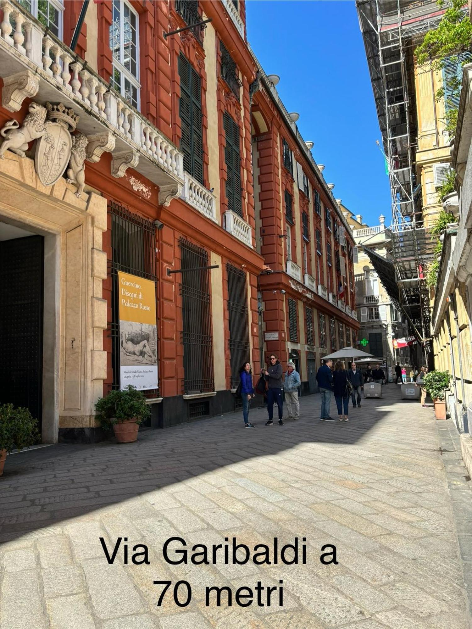 B&B Dormire Dai Grimaldi Genua Exteriör bild